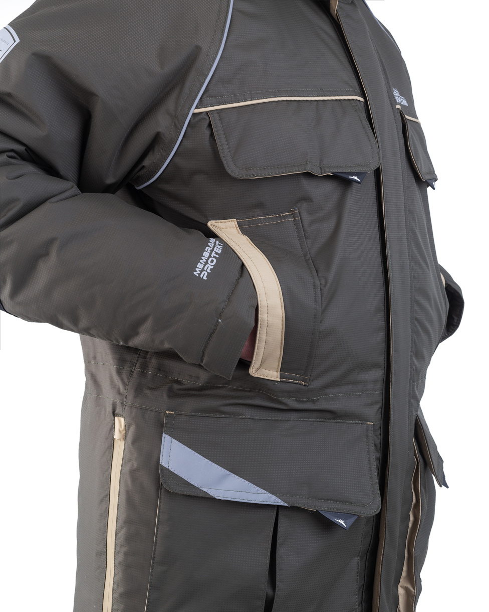 Камчатка МАГМА костюм для рыбалки GRAYLING. зимний хаки